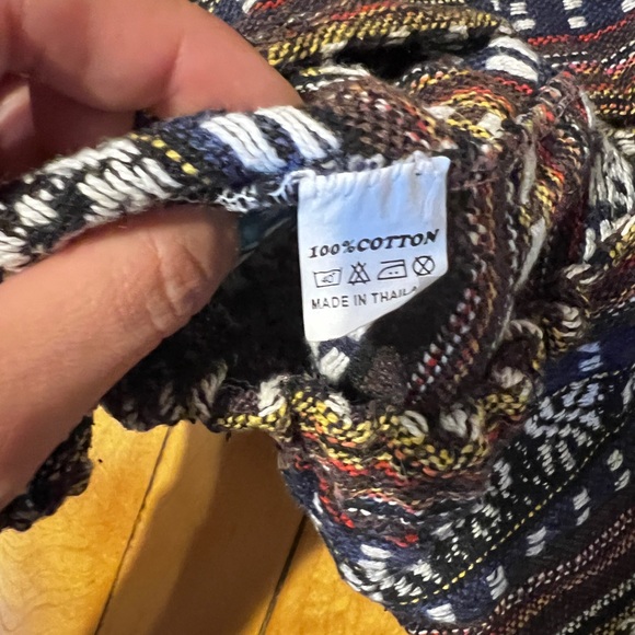 Boho colorful Pattern shorts with pocket - Picture 6 of 6